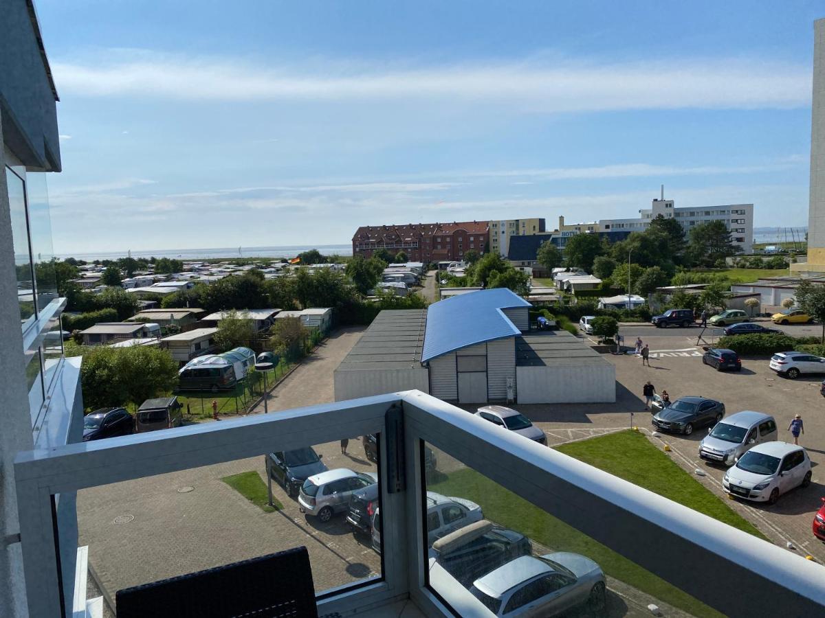 Frische Brise Ferienwohnung Mit Meerblick Cuxhaven Exterior photo
