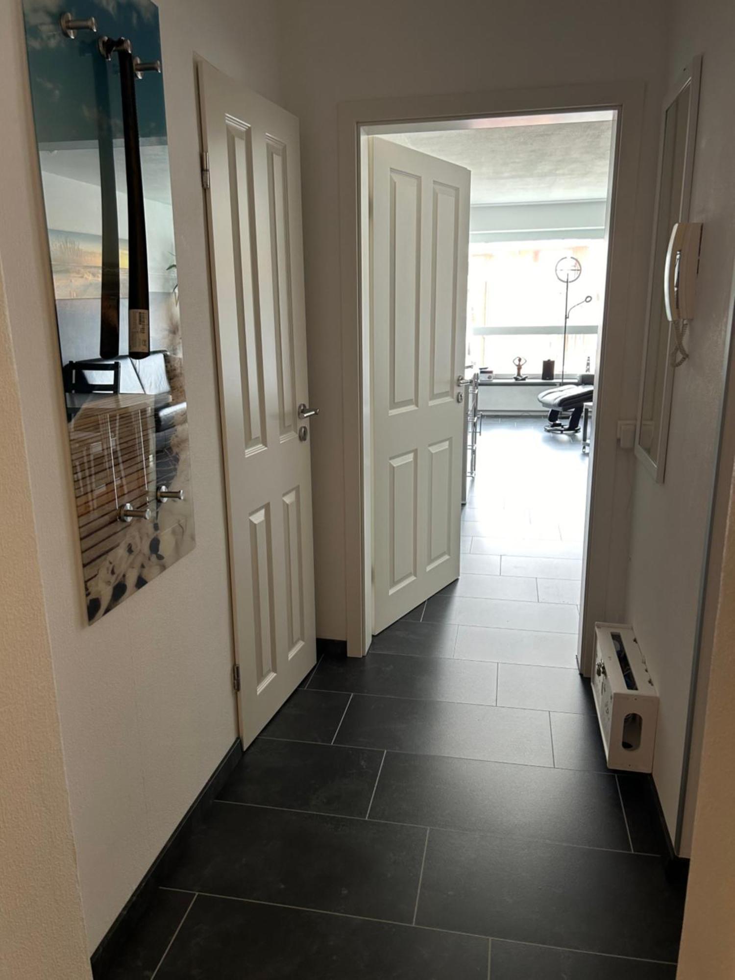 Frische Brise Ferienwohnung Mit Meerblick Cuxhaven Exterior photo