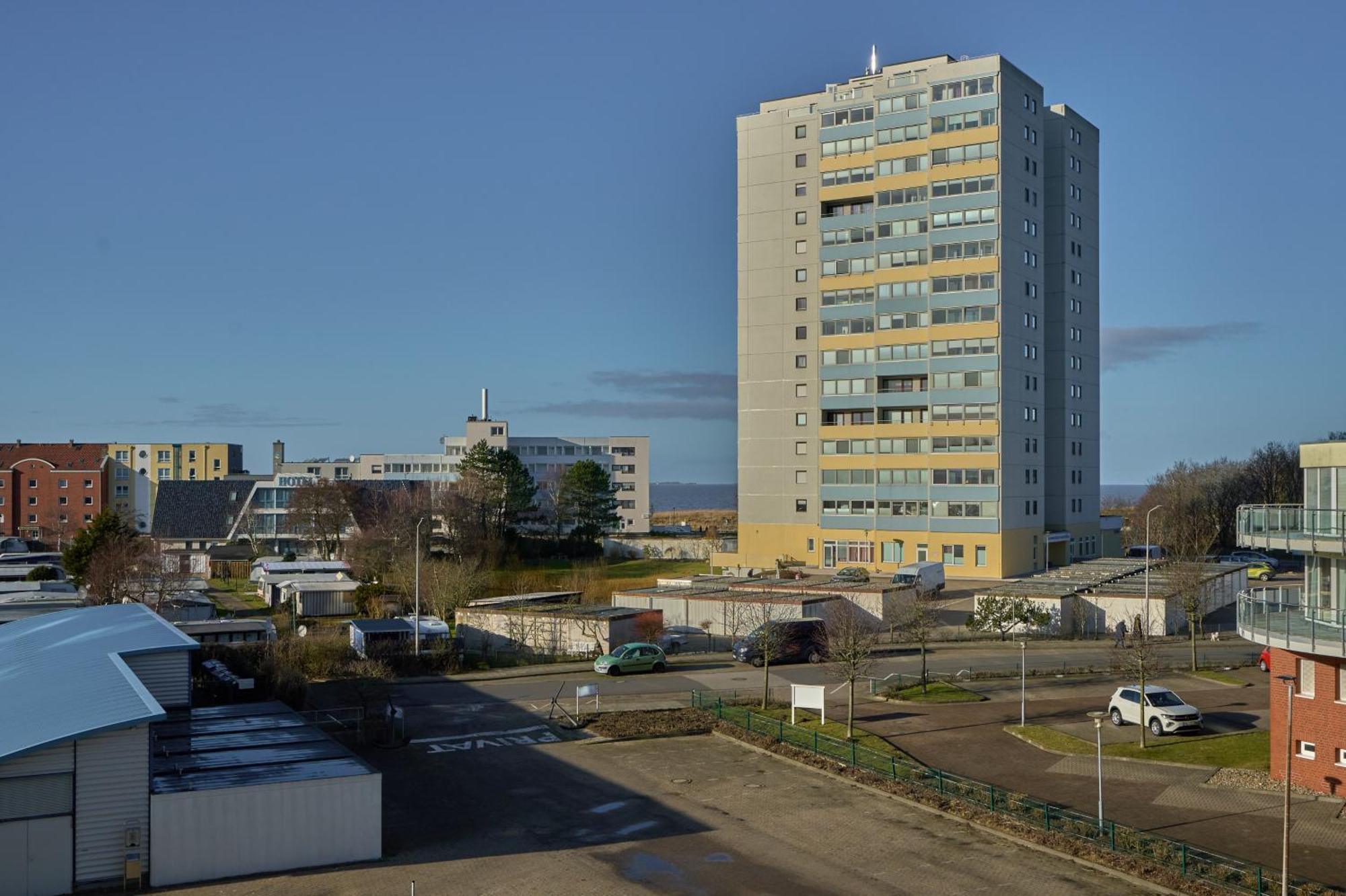 Frische Brise Ferienwohnung Mit Meerblick Cuxhaven Exterior photo