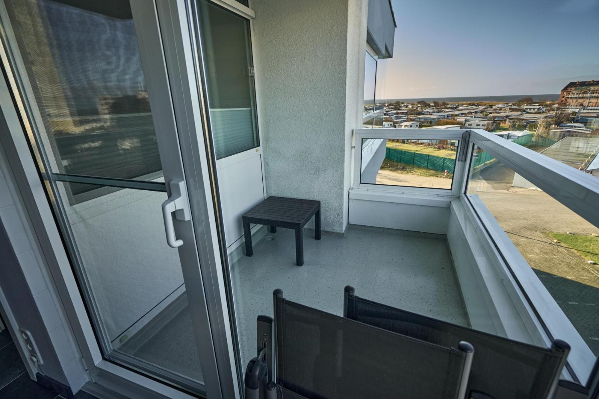Frische Brise Ferienwohnung Mit Meerblick Cuxhaven Exterior photo